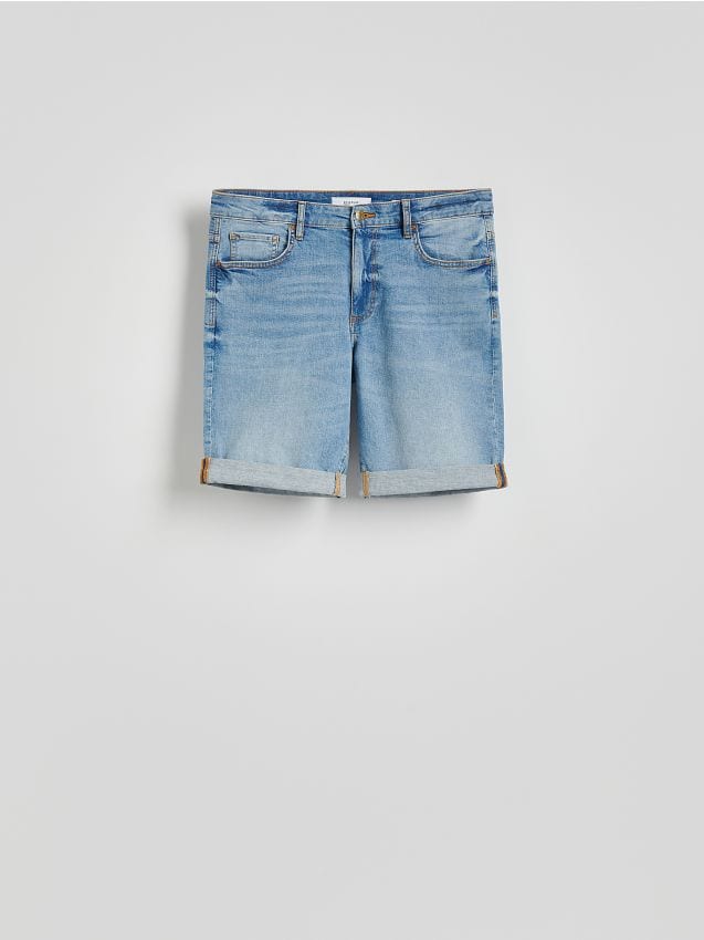 Slim fit denim shorts - RESERVED