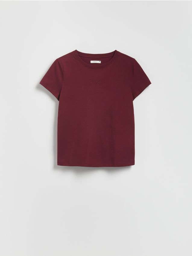 T-shirt with fine embroidery - RESERVED