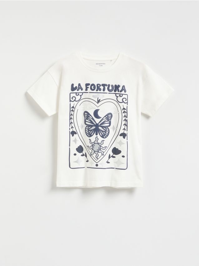 T-shirt with print - RESERVED