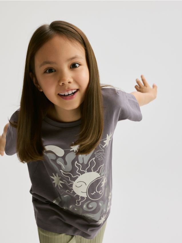 T-shirt with print - RESERVED