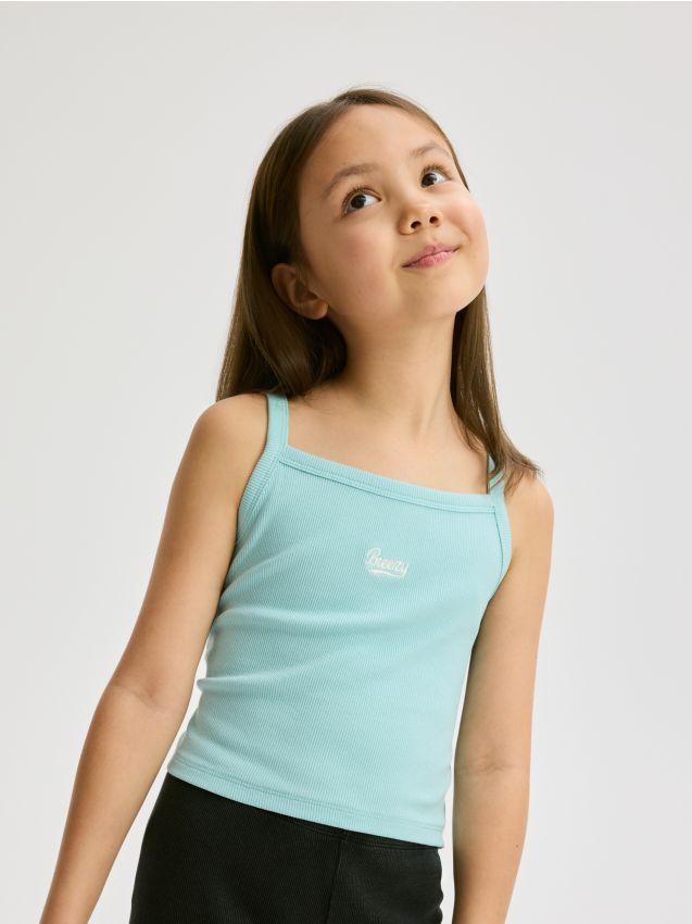 Top with embroidery detail - RESERVED
