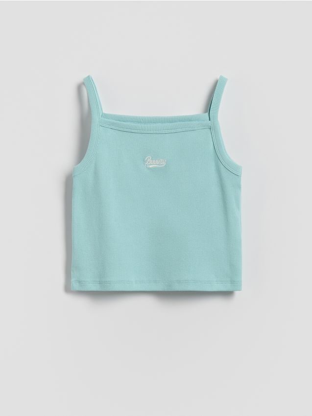 Top with embroidery detail - RESERVED