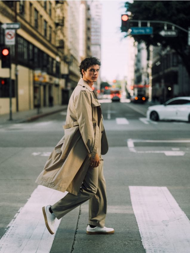Classic design trench coat - RESERVED