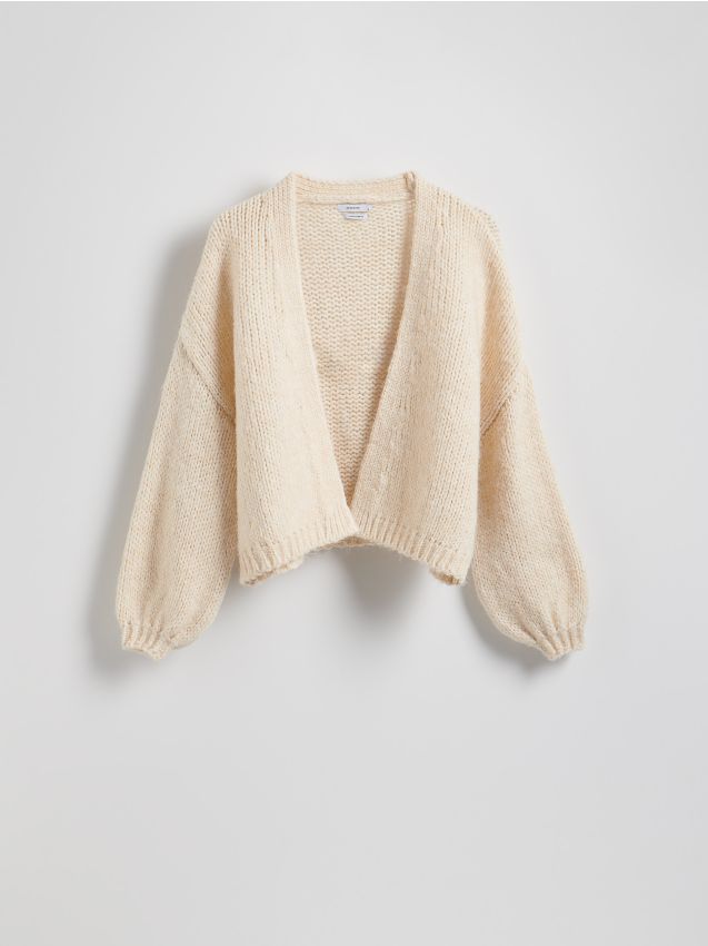 Reserved - LADIES` SWEATER - nude