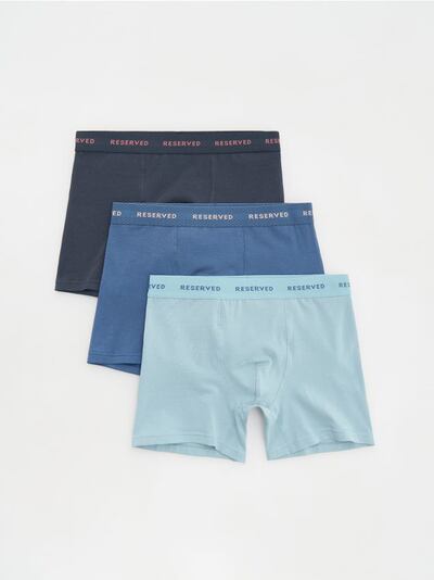 Boxershorts im Long-Fit, 3er-Pack