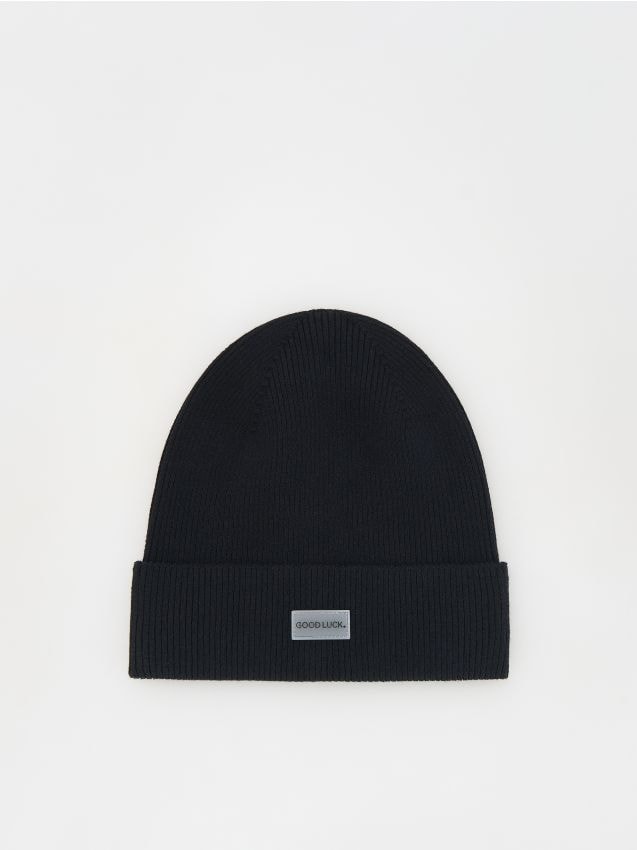 Reserved - Căciulă Beanie - negru