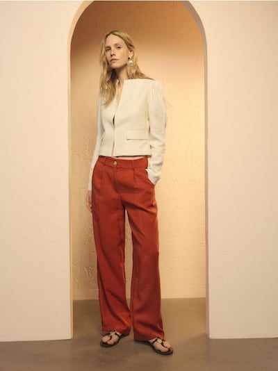 Hose im Loose-Fit mit Modal