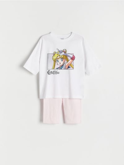 Dwuczęściowa piżama Sailor Moon