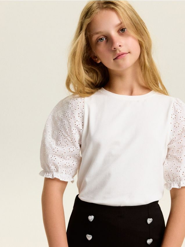 Bluza s puf-rukavima - RESERVED