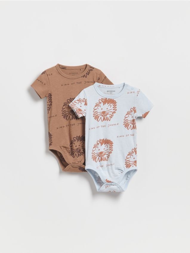 Body aus Baumwolle, 2er-Pack - RESERVED