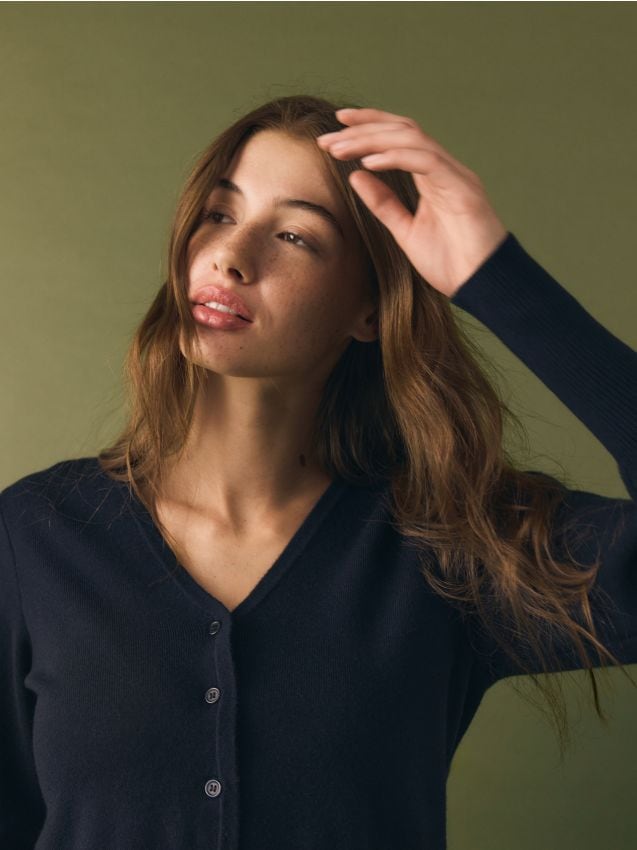 Zipped cardigan - RESERVED