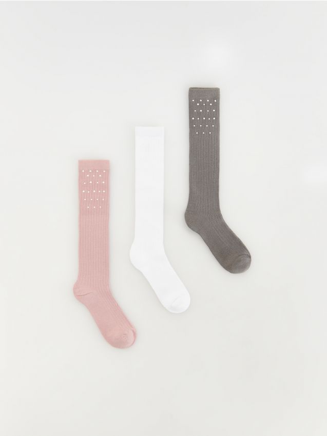 Reserved - girls` socks multi - multicolor