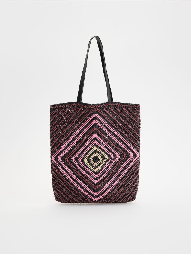 Woven shopper bag - RESERVED