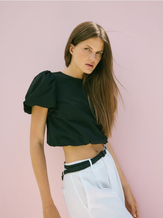 Puff sleeve top - RESERVED