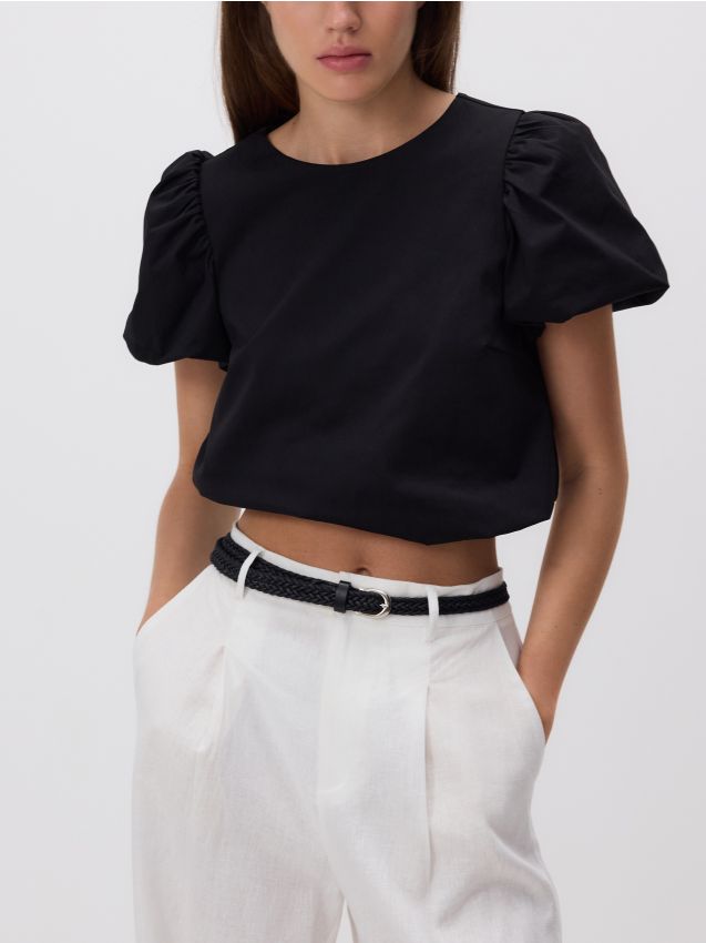 Puff sleeve top - RESERVED