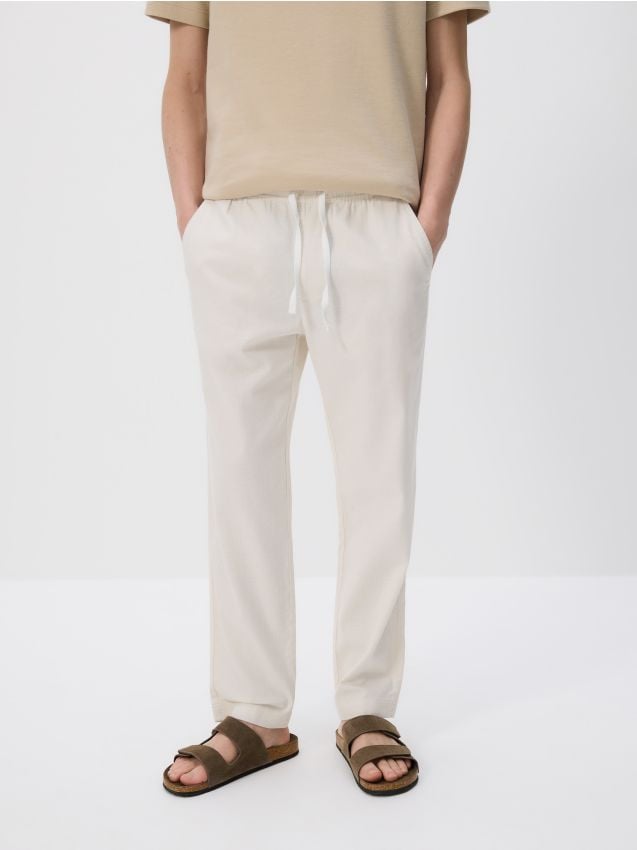 Cotton joggers - RESERVED