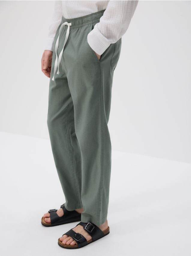 Cotton joggers - RESERVED