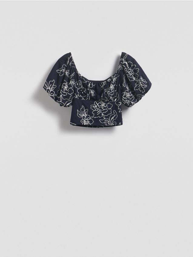 Blouse with embroidery detailing - RESERVED