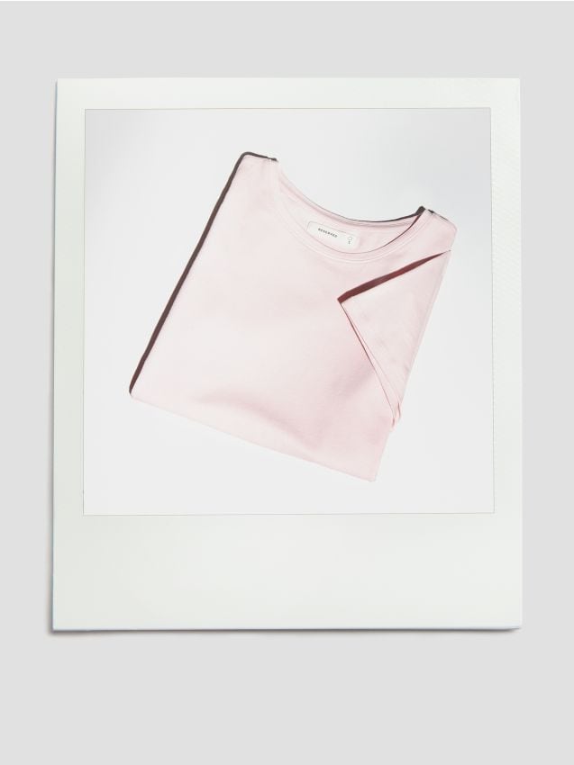 Slim fit cotton T-shirt - RESERVED