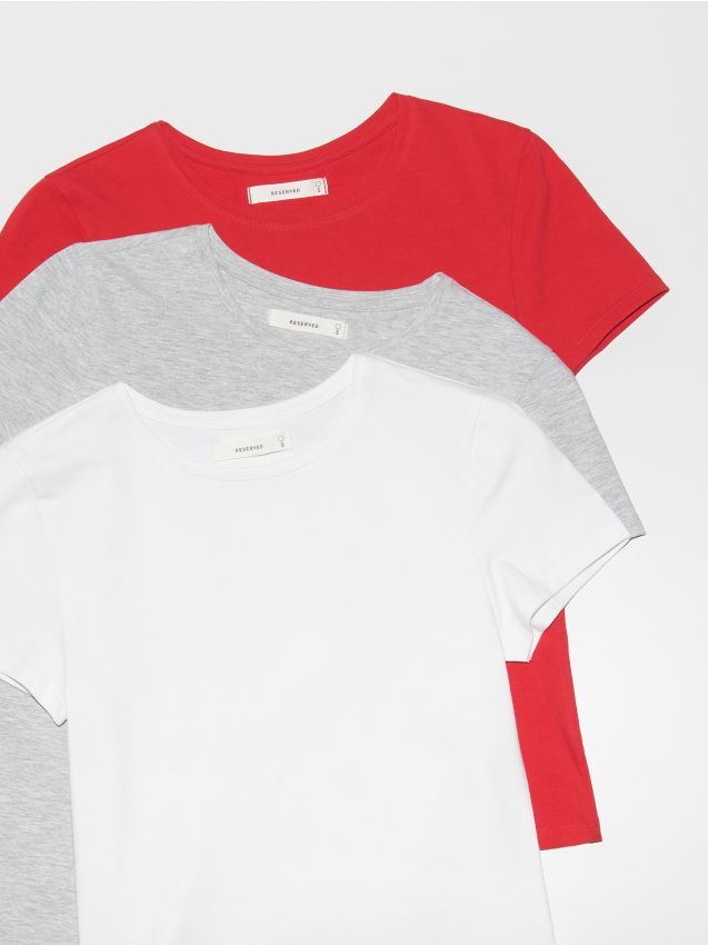 Slim fit cotton T-shirt - RESERVED