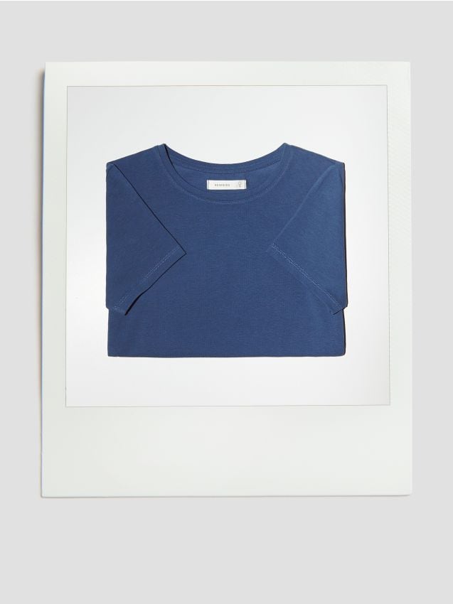 Slim fit cotton T-shirt - RESERVED