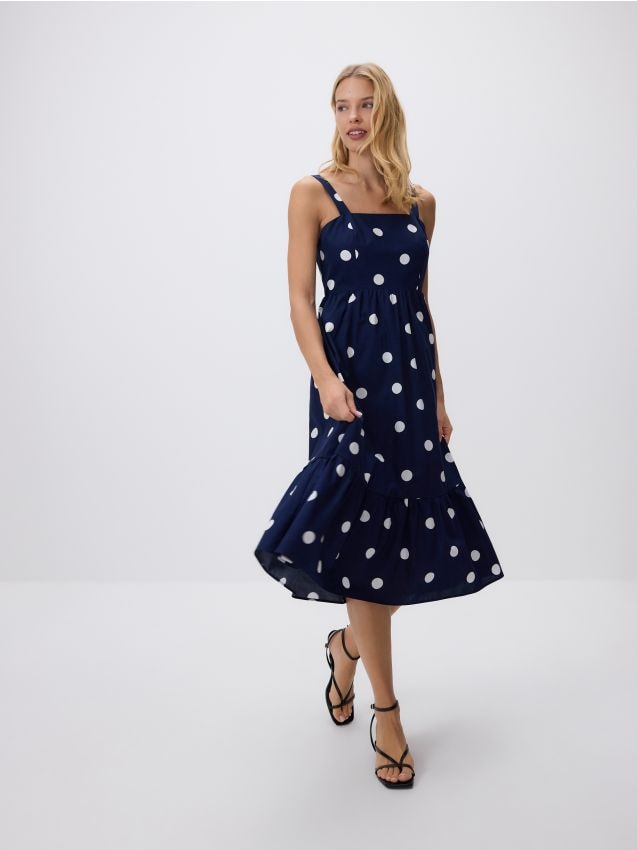 Maxi robe en coton - RESERVED