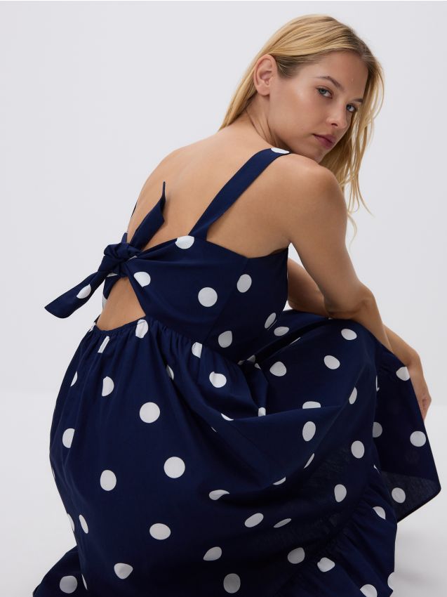 Katoenen maxi-jurk - RESERVED