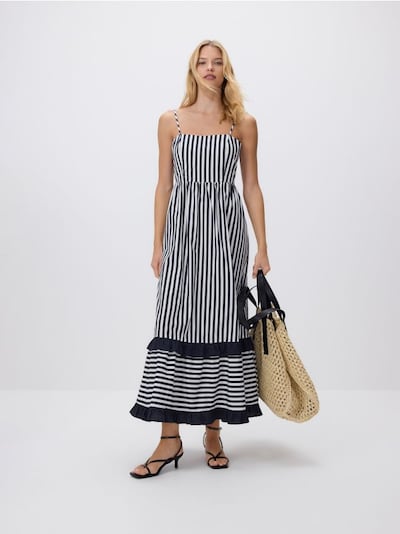 Sukienka maxi w paski