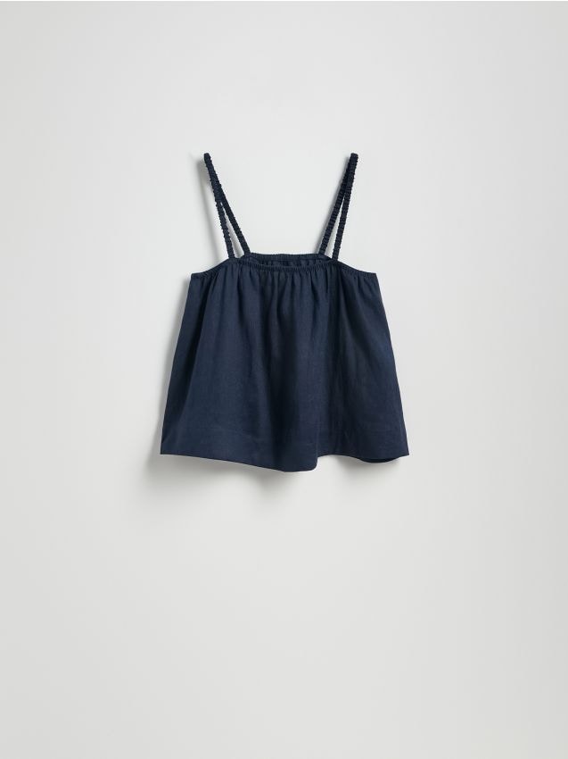 Top de lino - RESERVED