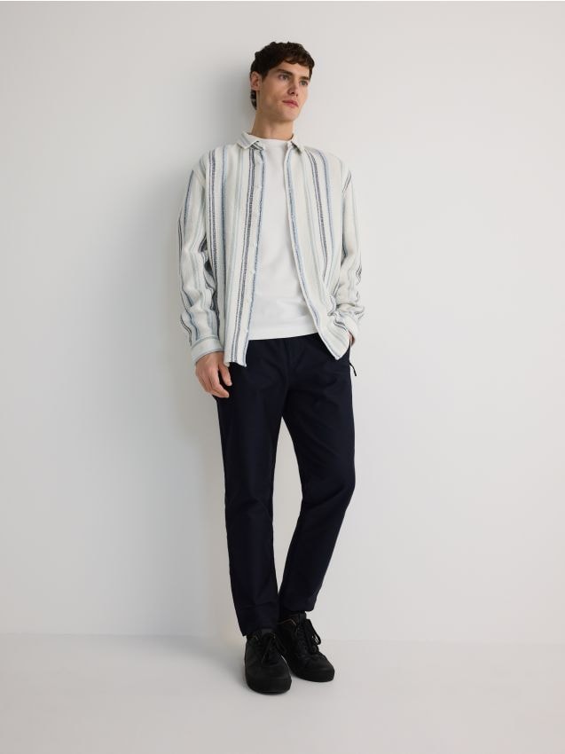 Lyocell rich joggers - RESERVED