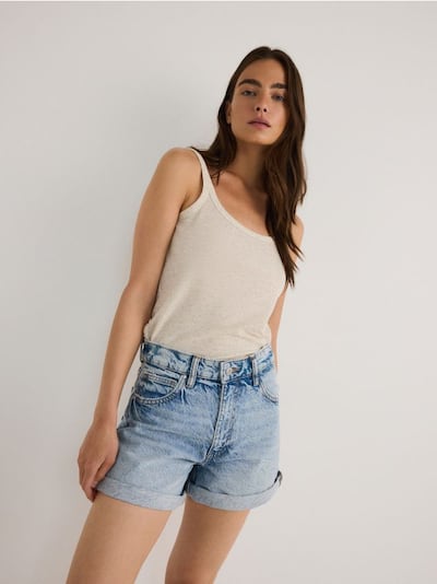 Denim short