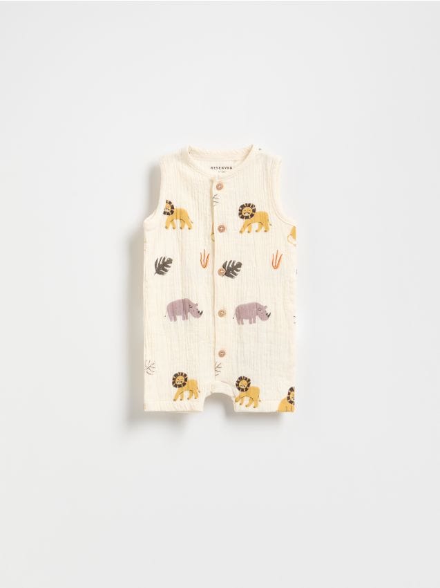 Muslin jumpsuit - RESERVED