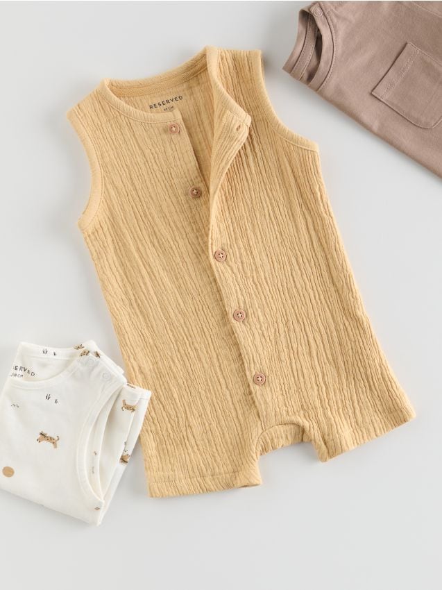 Muslin jumpsuit - RESERVED