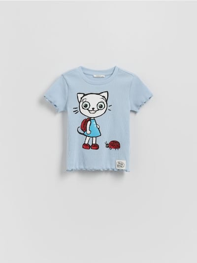 Bavlněné tričko Kitty Kotty