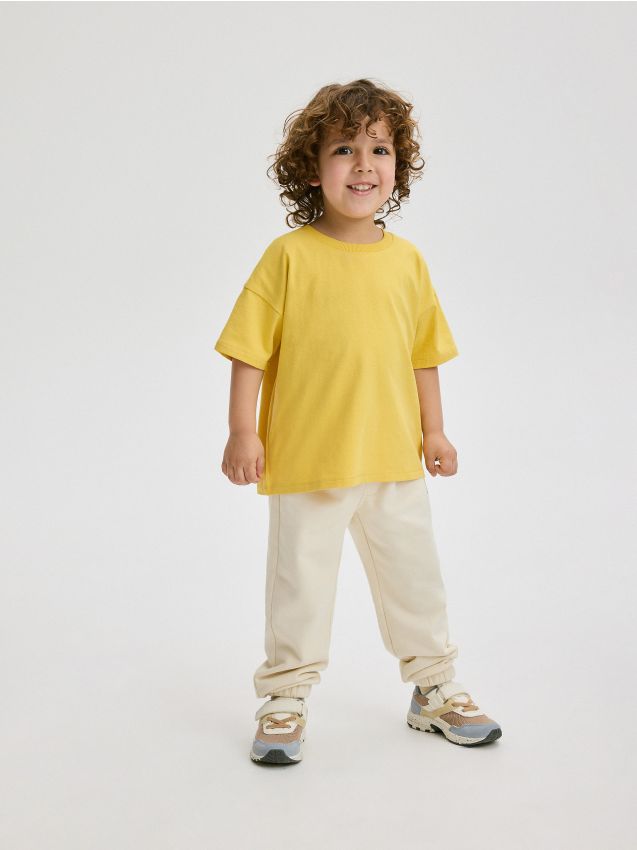 Reserved - set de 2 tricouri oversized - albastru