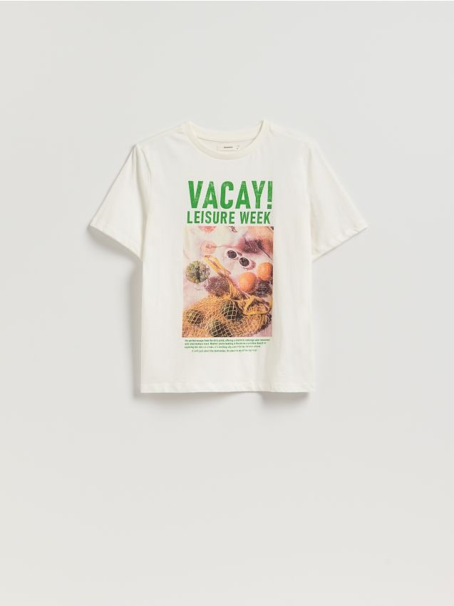 T-shirt with print - RESERVED