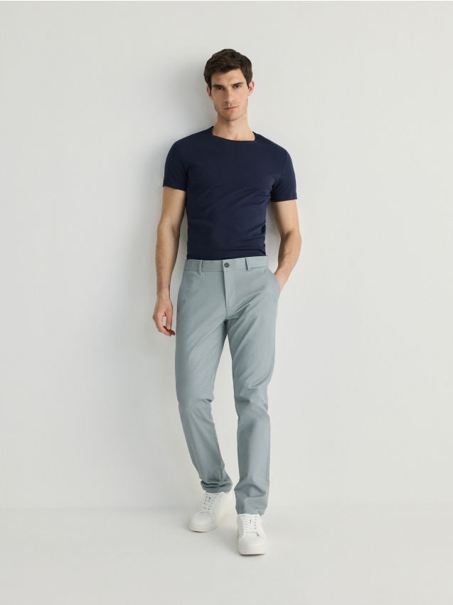 Reserved - Pantaloni chino slim fit - alta