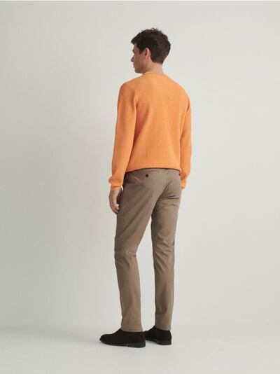 Chino slim fit trousers