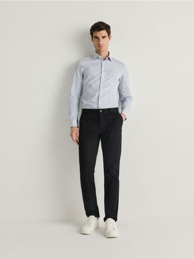 Chino slim fit trousers