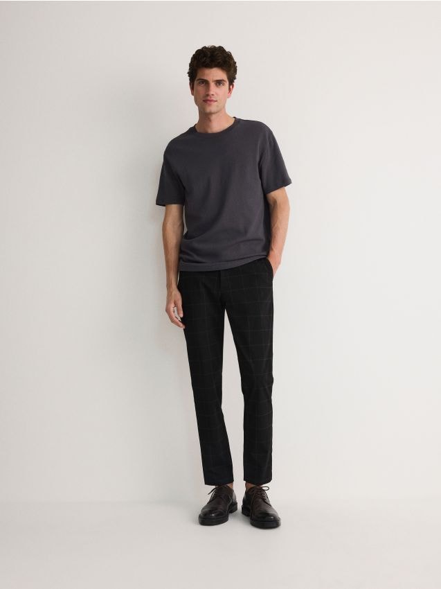 Reserved - Pantaloni slim - negru