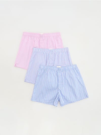 Boxershorts im Loose-Fit, 3-er Pack