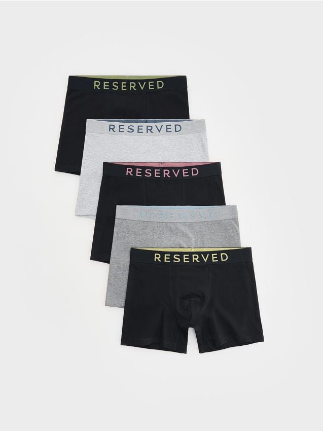 Long boxers 5 pack - RESERVED