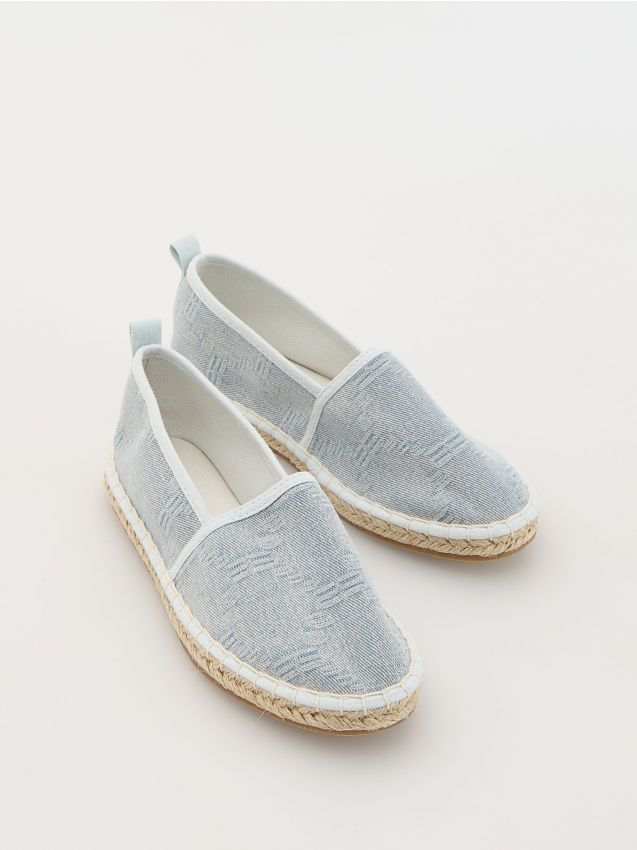 Espadrilles en coton - RESERVED