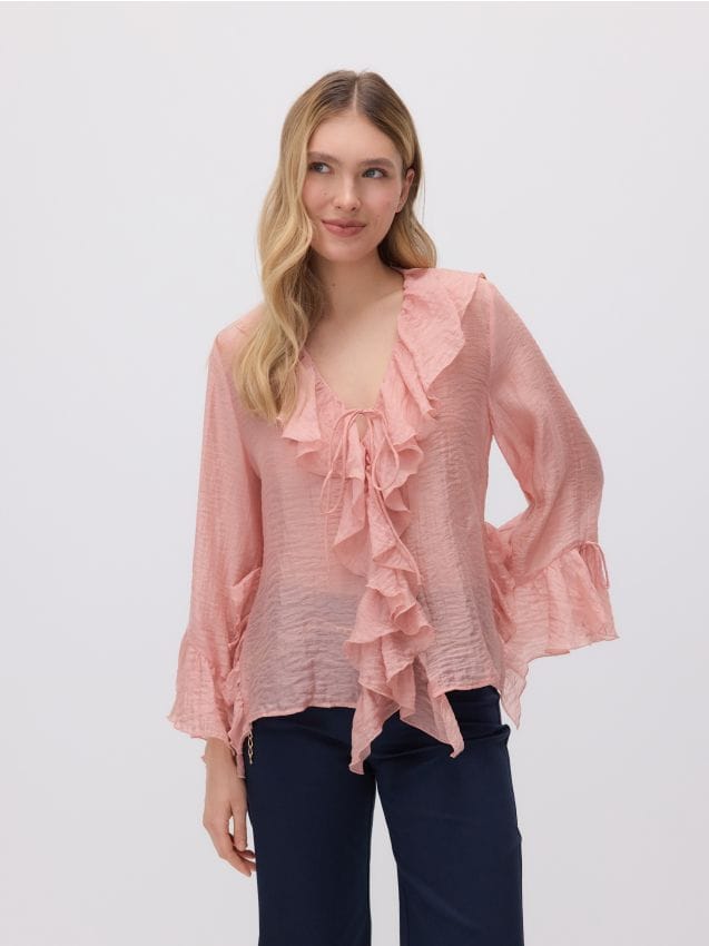 Lyocell top - RESERVED
