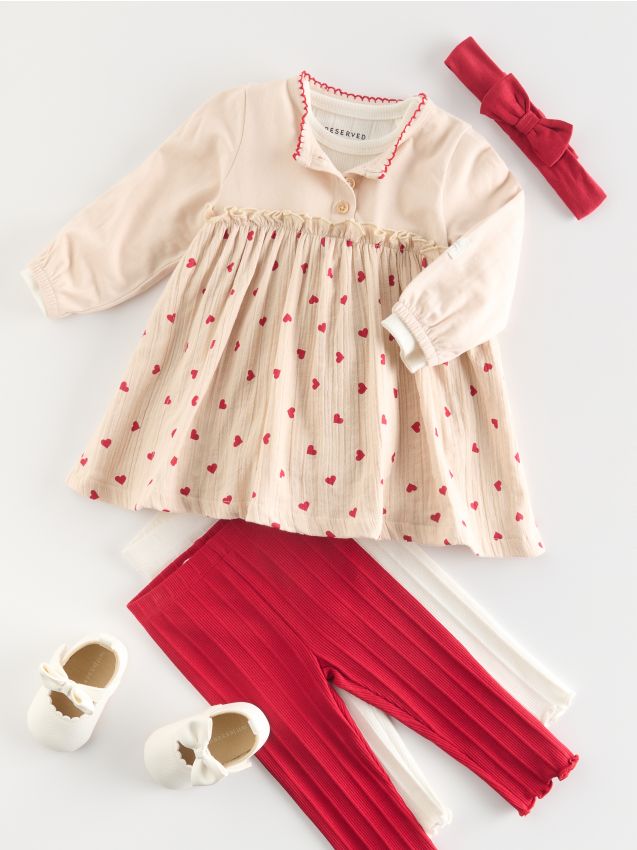 BABIES` BODY SUIT & HEADBAND - RESERVED