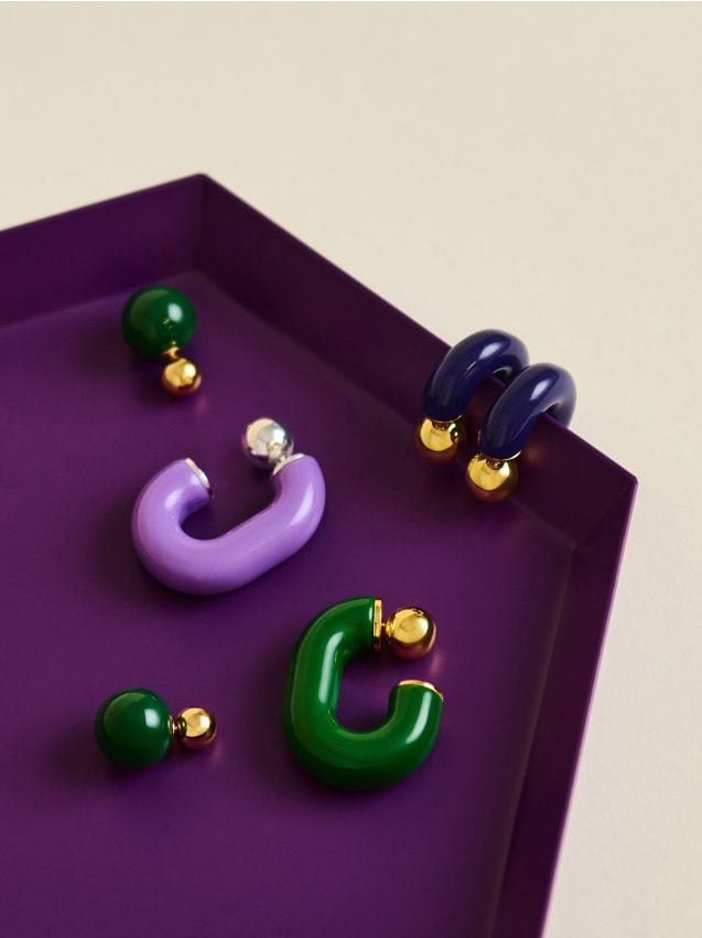 Oval earrings - RESERVED