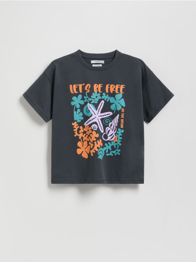 T-shirt with print - RESERVED