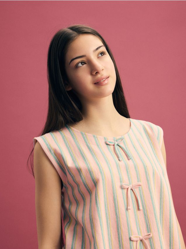 Stripe blouse - RESERVED