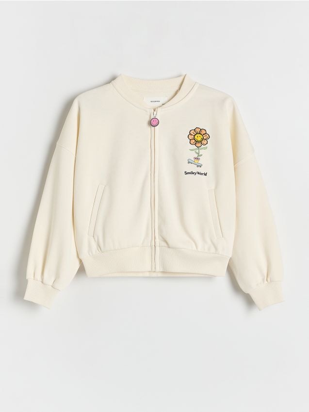 GIRLS` JOGGING TOP - RESERVED