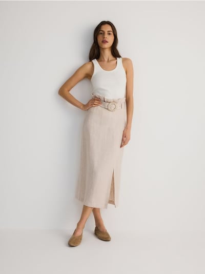 LADIES` SKIRT & BELT